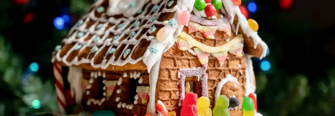 Das schmackhafte Lebkuchenhaus Das schmackhafte Lebkuchenhaus